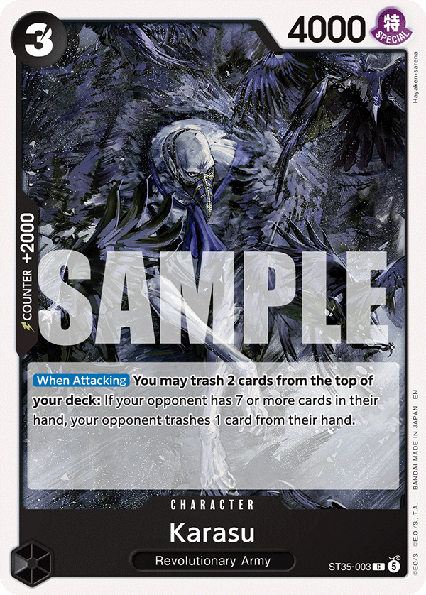Karasu - One Piece Card Game - MoxLand
