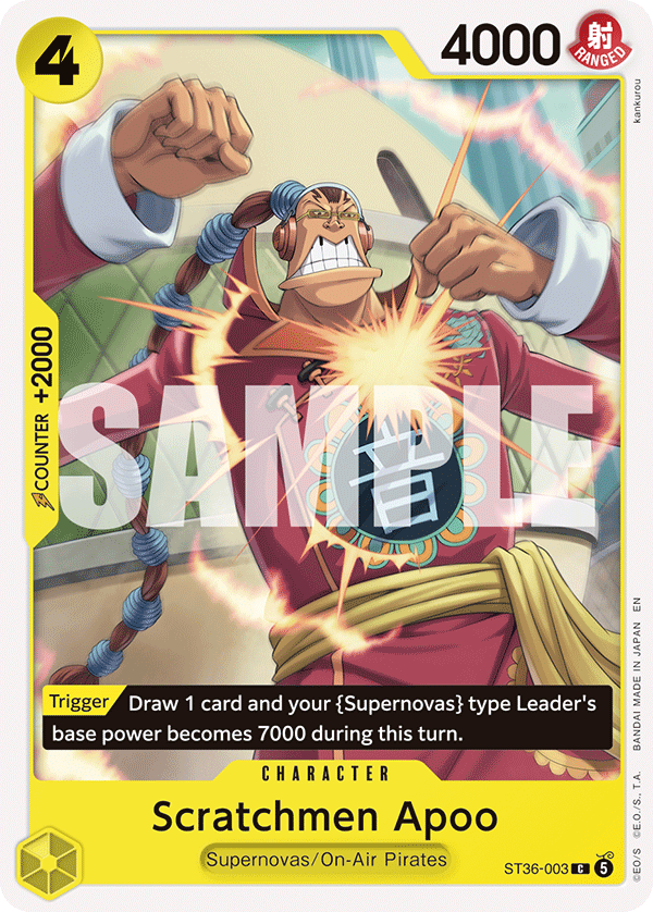 Scratchmen Apoo - One Piece Card Game - MoxLand