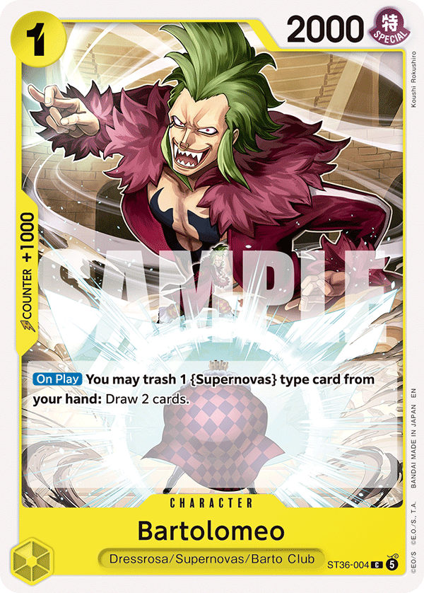 Bartolomeo - One Piece Card Game - MoxLand