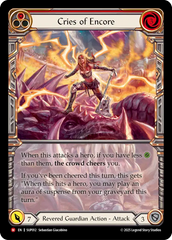 Cries of Encore (Red) - Flesh and Blood TCG - MoxLand