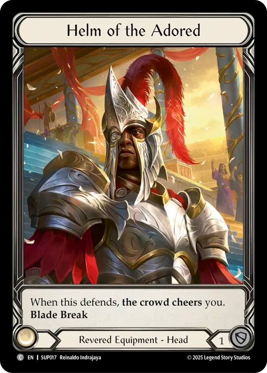Helm of the Adored - Flesh and Blood TCG - MoxLand