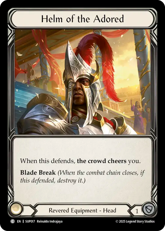 Helm of the Adored - Flesh and Blood TCG - MoxLand