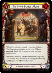 No Hero Stands Alone (Yellow) - Flesh and Blood TCG - MoxLand