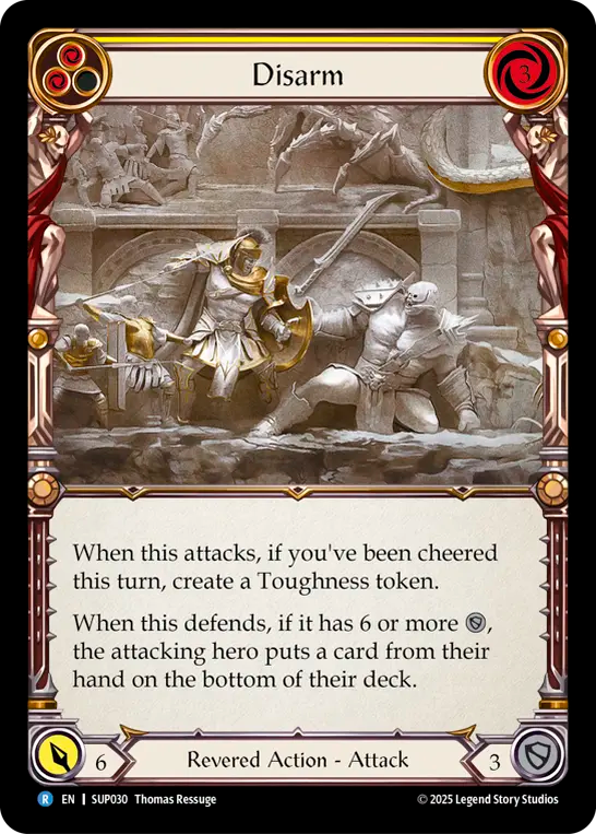 Disarm (Yellow) - Flesh and Blood TCG - MoxLand