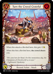 Turn the Crowd Grateful (Blue) - Flesh and Blood TCG - MoxLand