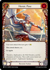 Heroic Pose (Yellow) - Flesh and Blood TCG - MoxLand