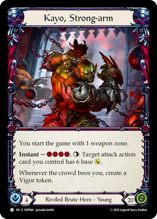 Kayo, Strong-arm - Flesh and Blood TCG - MoxLand
