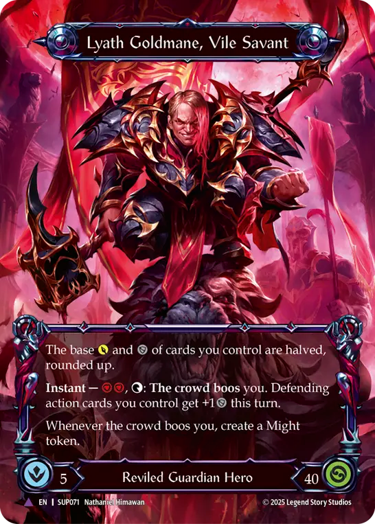 Lyath Goldmane, Vile Savant - Flesh and Blood TCG - MoxLand