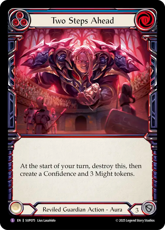 Two Steps Ahead (Blue) - Flesh and Blood TCG - MoxLand