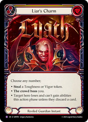 Liar's Charm (Yellow) - Flesh and Blood TCG - MoxLand