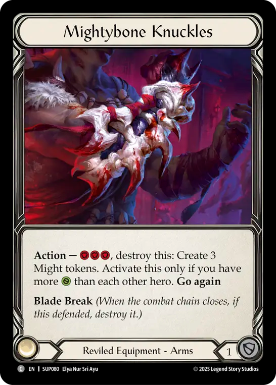 Mightybone Knuckles - Flesh and Blood TCG - MoxLand