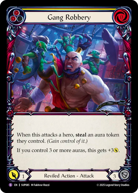 Gang Robbery (Yellow) - Flesh and Blood TCG - MoxLand