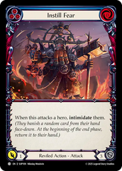 Instill Fear (Blue) - Flesh and Blood TCG - MoxLand