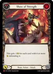 Show of Strength (Red) - Flesh and Blood TCG - MoxLand