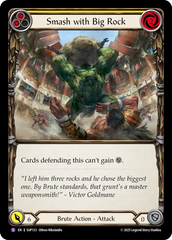 Smash with Big Rock (Yellow) - Flesh and Blood TCG - MoxLand