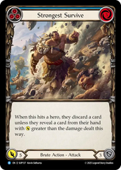 Strongest Survive (Blue) - Flesh and Blood TCG - MoxLand