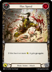 Flex Speed (Red) - Flesh and Blood TCG - MoxLand