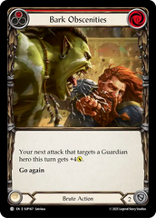 Bark Obscenities (Red) - Flesh and Blood TCG - MoxLand