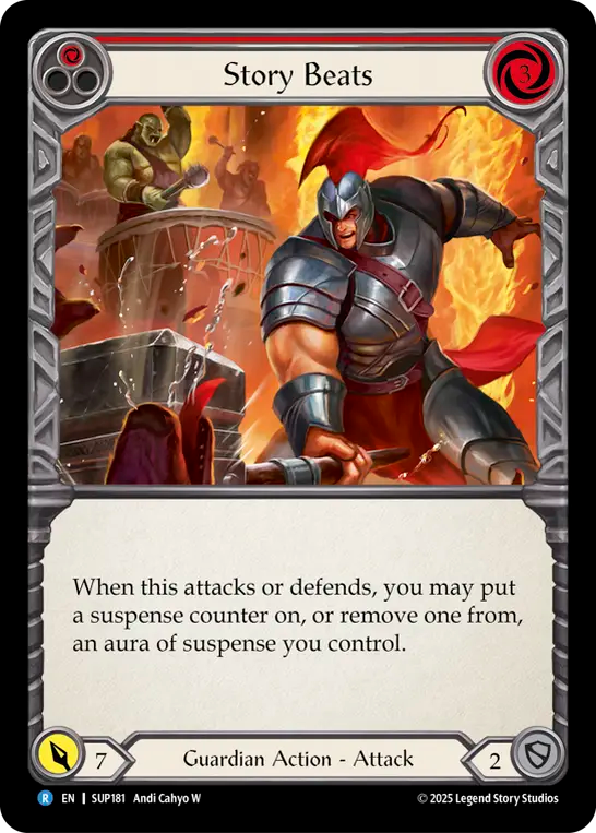 Story Beats (Red) - Flesh and Blood TCG - MoxLand