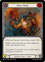 Short Shrift (Yellow) - Flesh and Blood TCG - MoxLand