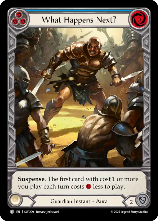 What Happens Next? (Blue) - Flesh and Blood TCG - MoxLand