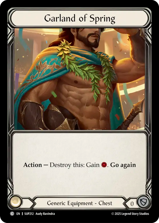 Garland of Spring - Flesh and Blood TCG - MoxLand