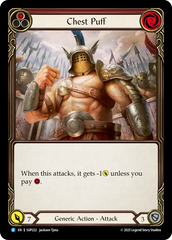Chest Puff (Red) - Flesh and Blood TCG - MoxLand