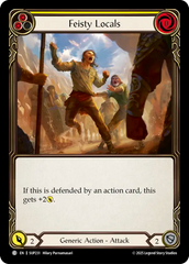 Feisty Locals (Yellow) - Flesh and Blood TCG - MoxLand