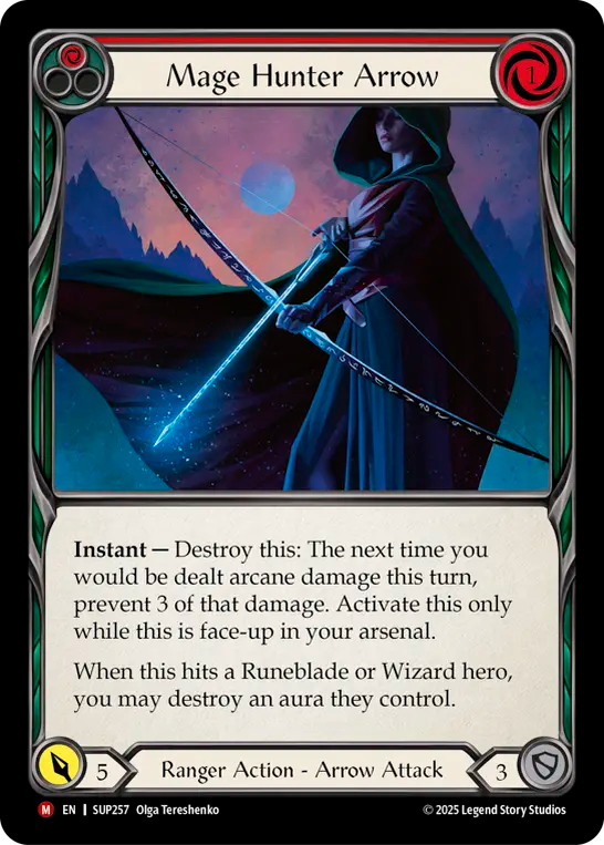 Mage Hunter Arrow (Red) - Flesh and Blood TCG - MoxLand