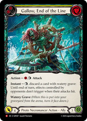 Gallow, End of the Line (Yellow) - Flesh and Blood TCG - MoxLand