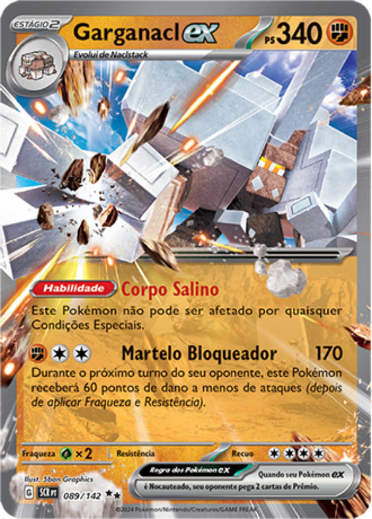 Garganacl ex - Pokémon TCG - MoxLand