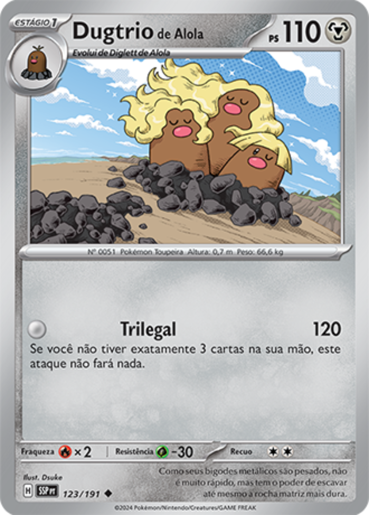 Dugtrio de Alola - Pokémon TCG - MoxLand