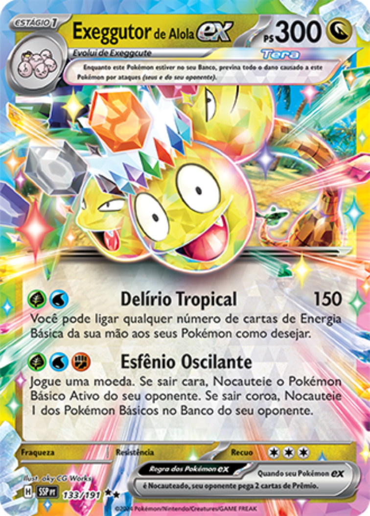 Exeggutor de Alola ex - Pokémon TCG - MoxLand