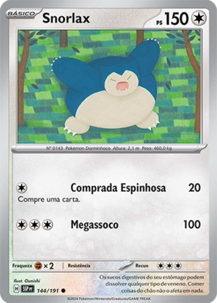 Snorlax - Pokémon TCG - MoxLand