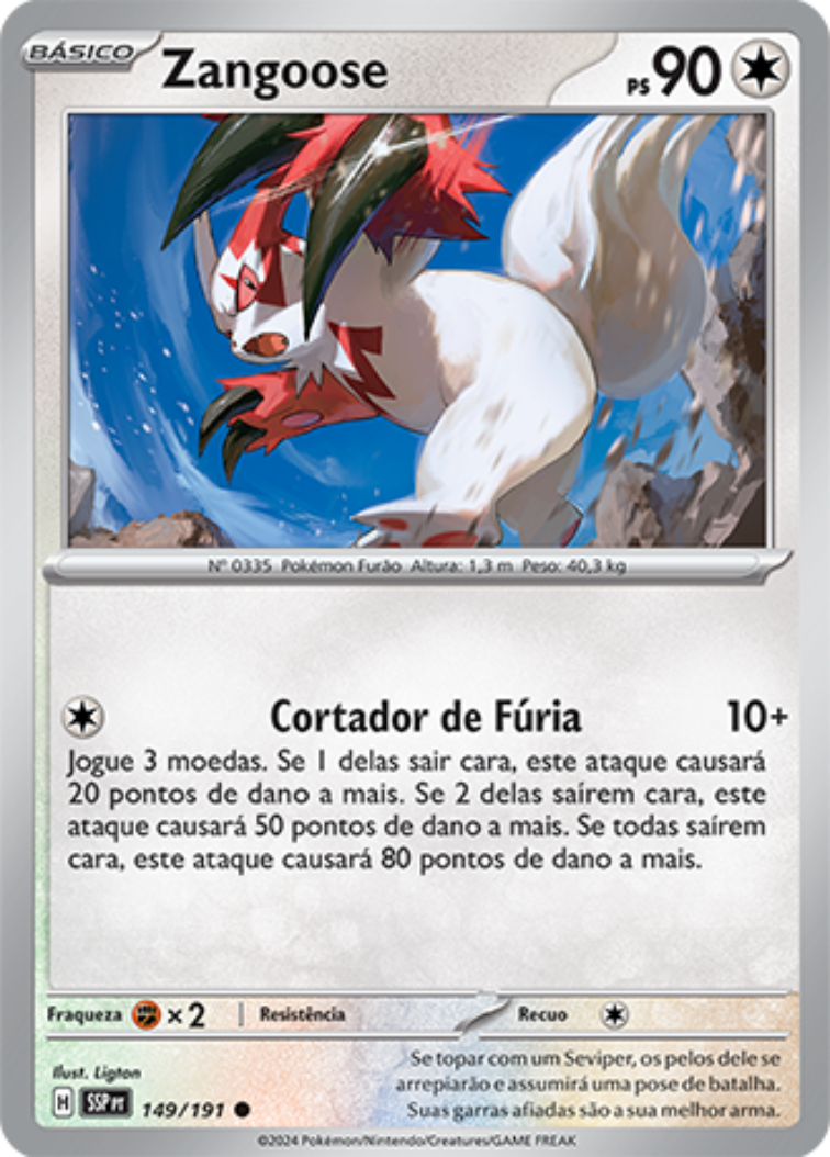 Zangoose - Pokémon TCG - MoxLand