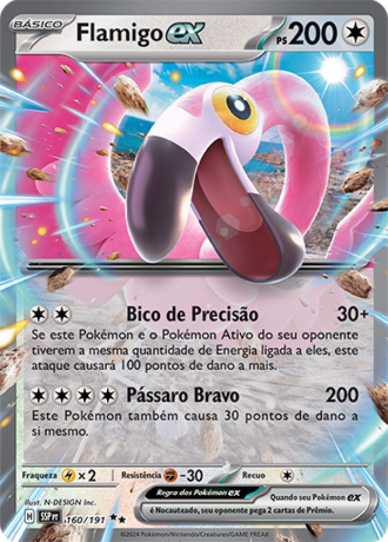 Flamigo ex - Pokémon TCG - MoxLand