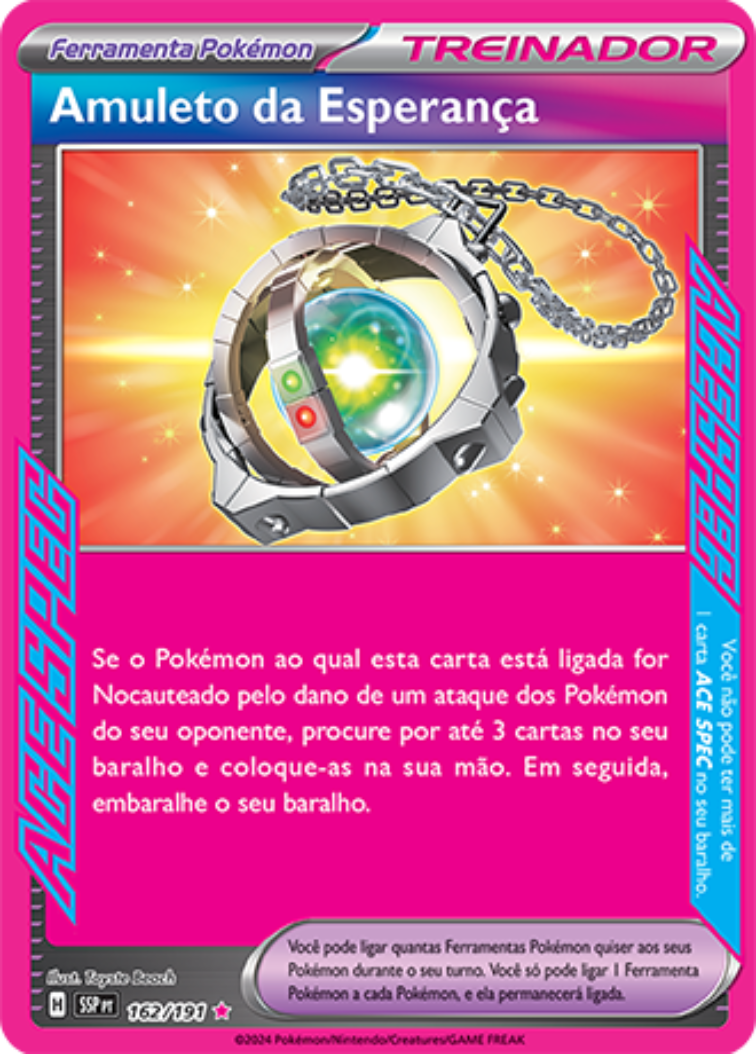 Amuleto da Esperança - Pokémon TCG - MoxLand