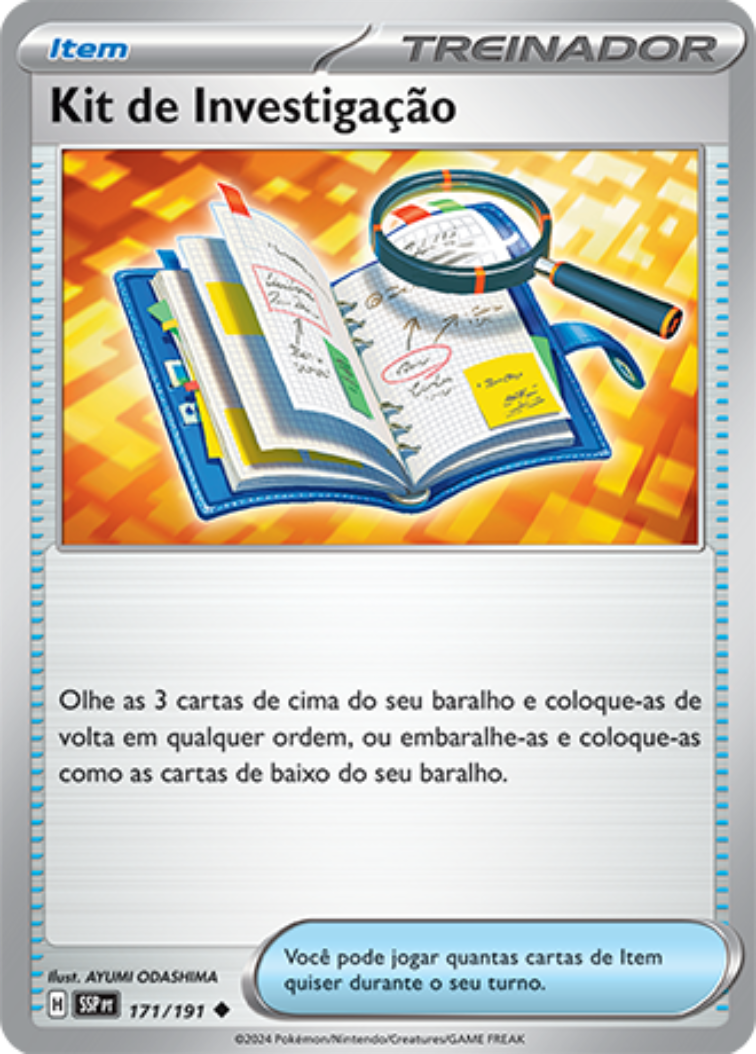 Kit de Investigação - Pokémon TCG - MoxLand