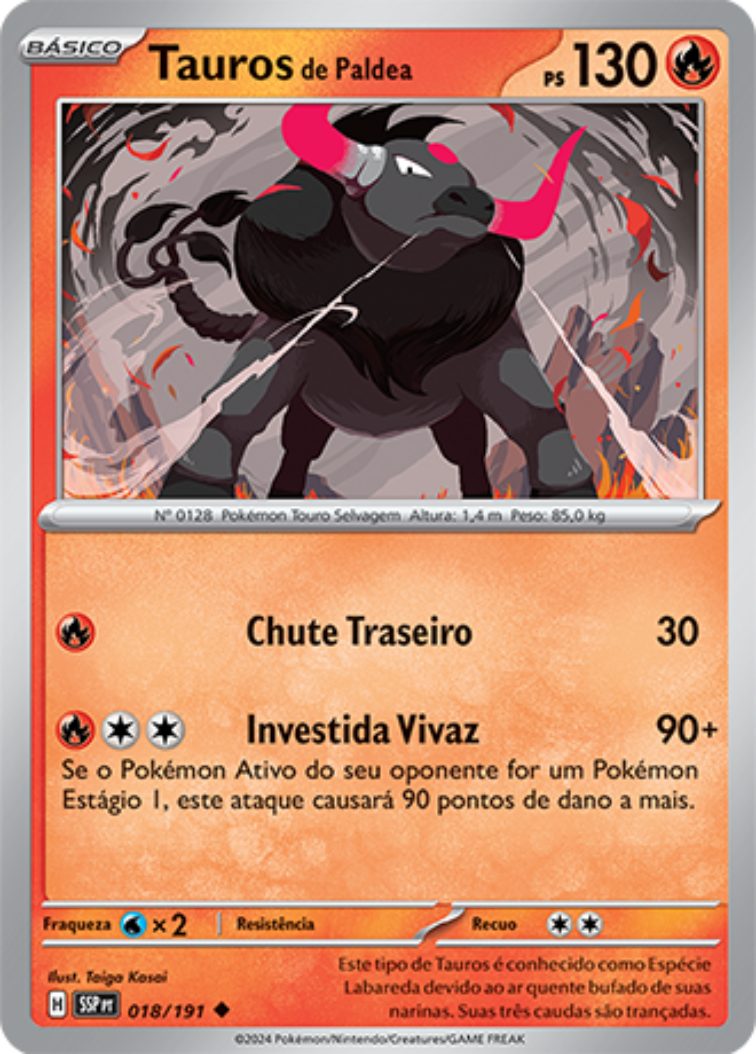 Tauros de Paldea - Pokémon TCG - MoxLand