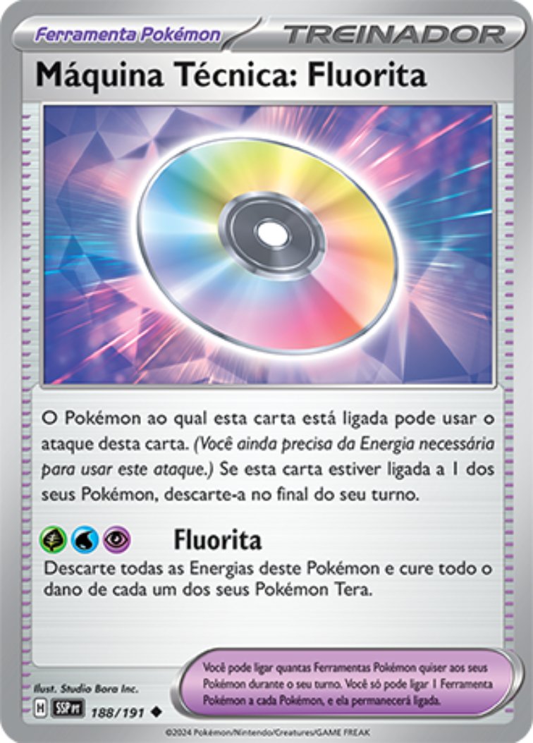 Máquina Técnica: Fluorita - Pokémon TCG - MoxLand