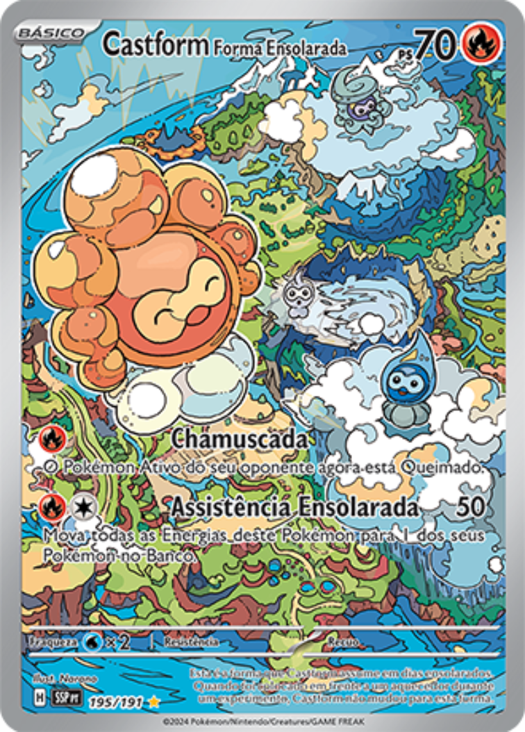 Castform Forma Ensolarada - Pokémon TCG - MoxLand