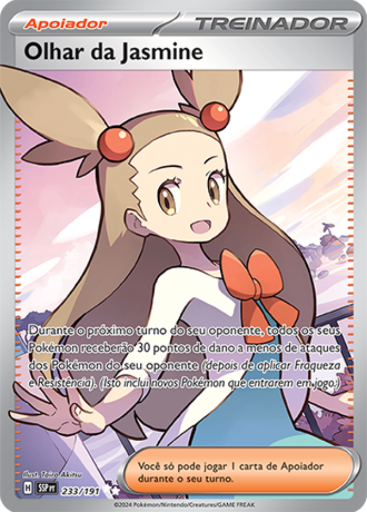 Olhar da Jasmine - Pokémon TCG - MoxLand