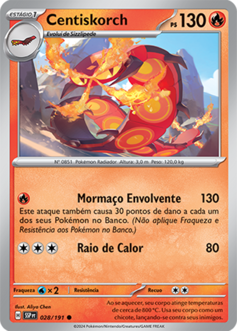 Centiskorch - Pokémon TCG - MoxLand