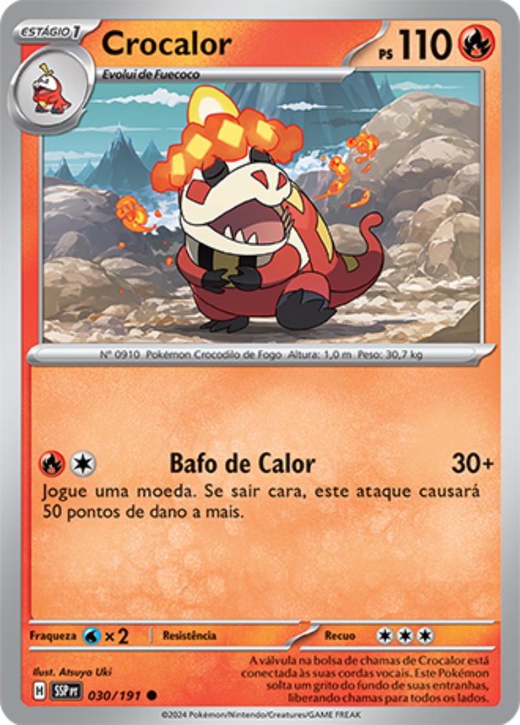 Crocalor - Pokémon TCG - MoxLand