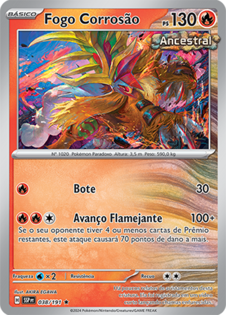 Fogo Corrosão - Pokémon TCG - MoxLand