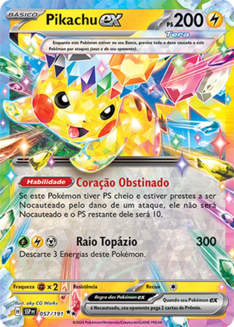 Pikachu ex - Pokémon TCG - MoxLand