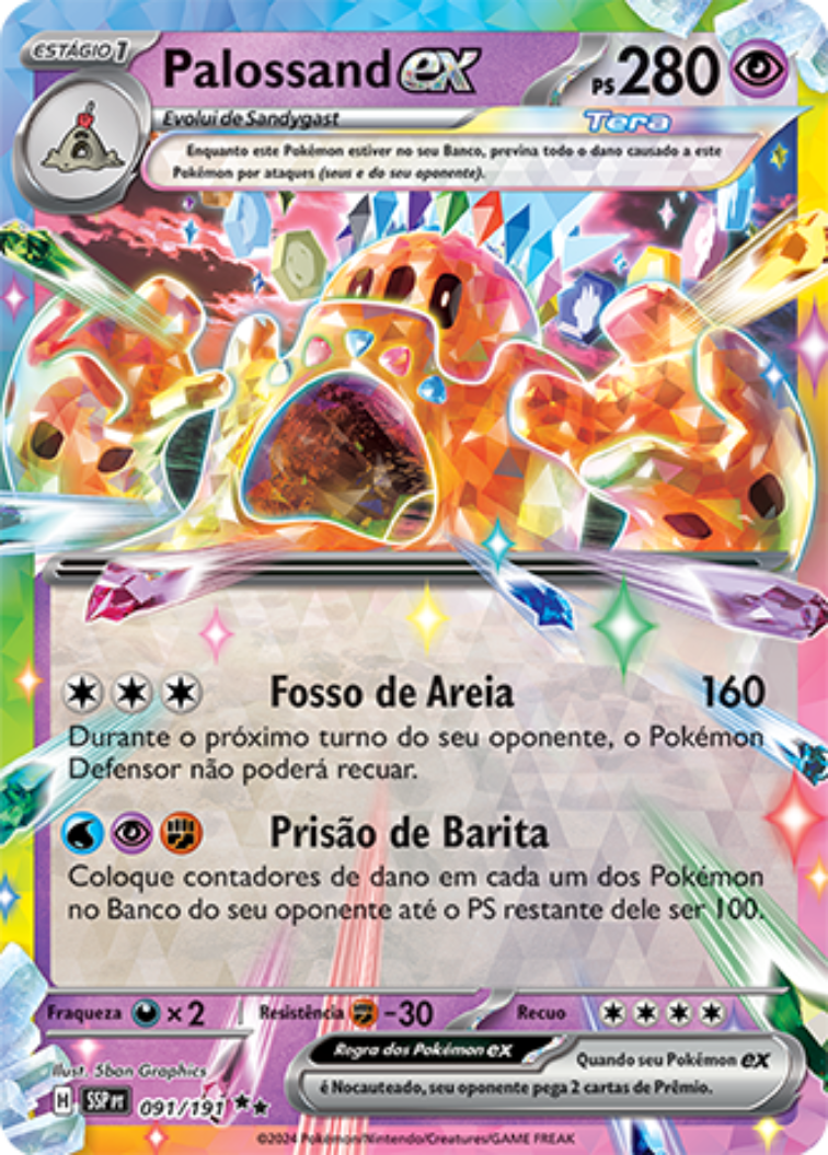 Palossand ex - Pokémon TCG - MoxLand