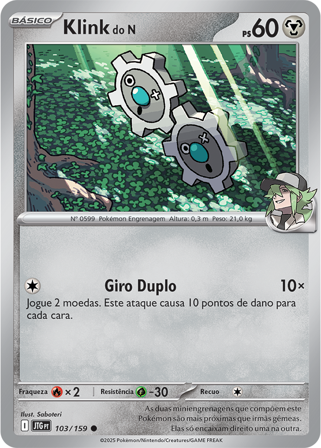 Klink do N - Pokémon TCG - MoxLand