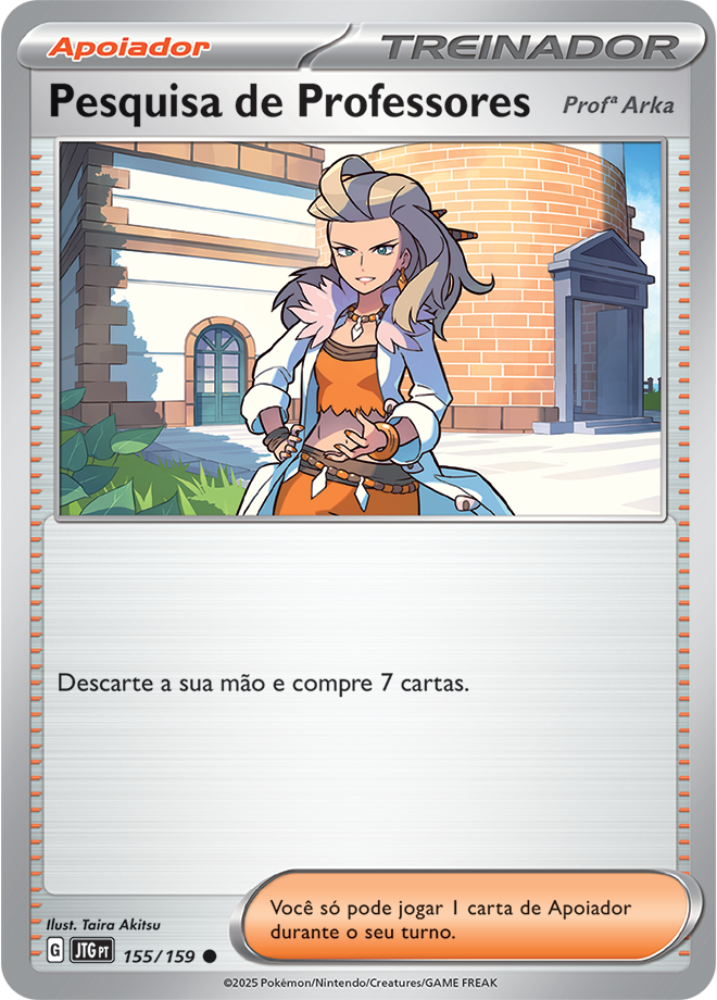 Pesquisa de Professores - Pokémon TCG - MoxLand