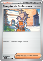 Pesquisa de Professores - Pokémon TCG - MoxLand